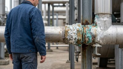 Коррозия от несовместимых металлов: как она убивает оборудование